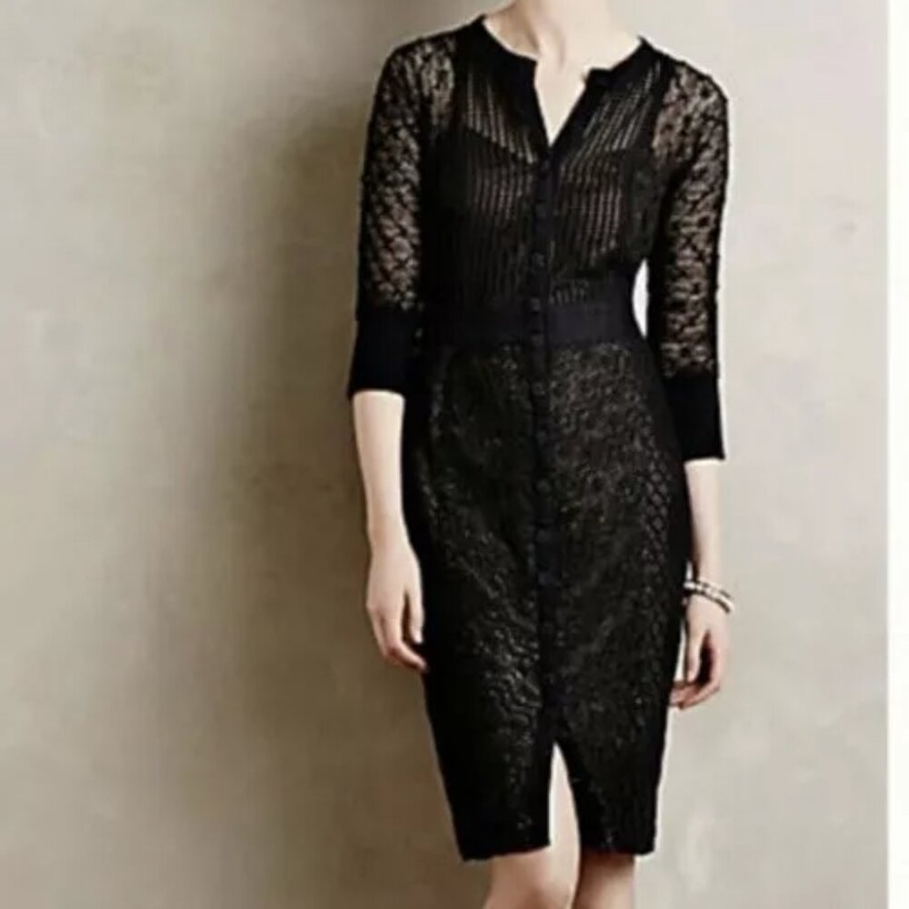 Byron Lars Beguile Mona Black Lace Dress